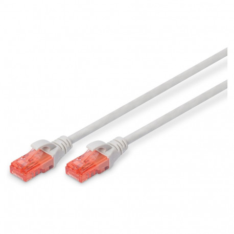 Digitus Cat6 U/UTP võrgukaabel 2xRJ45 5.0m hall LSZH