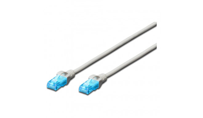 "DIGITUS Patchkabel RJ45 U/UTP CAT5e 1.50m grau"