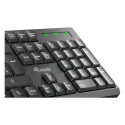 "Equip Wireless Tastatur + Maus. Layout spanisch schwarz"