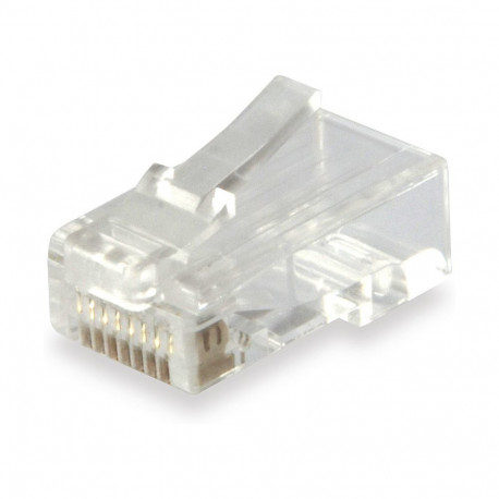 Equip Cat.6 RJ45 varjestamata pistikud, 100 tk hulgipakend