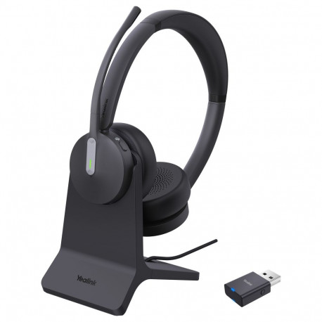 "Yealink Dect Headset WH64 Hybrid Dual with Charging Stand Teams"
