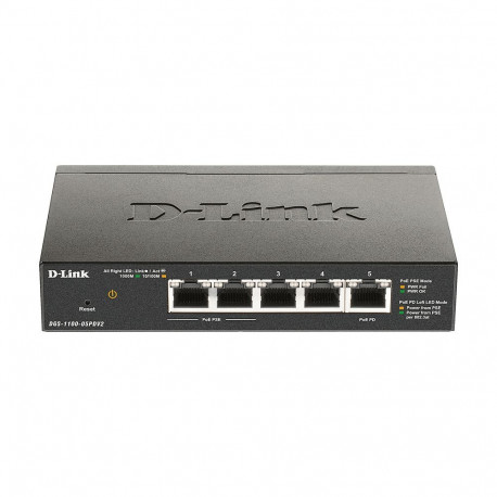 "5P D-Link DGS-1100-05PDV2 M PoE"