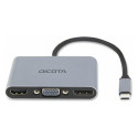 "D Dicota USB-C Portable 5-in1 Docking Station 4K HDMI/DP PD"