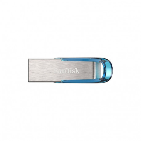 Sandisk mälupulk Ultra Flair 64GB 3.2 Gen 1, sinine, hõbedane