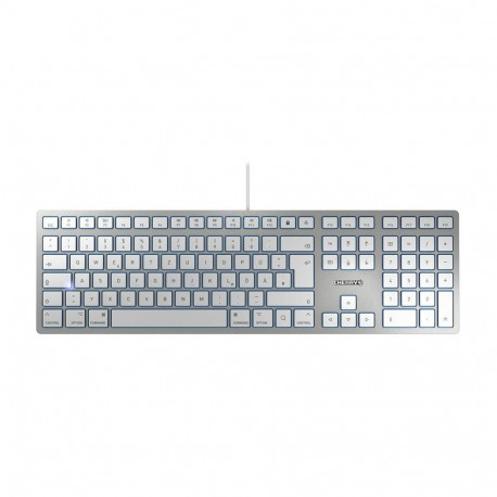 "Cherry KC 6000 Slim For Max USB silber QWERTZ DE"