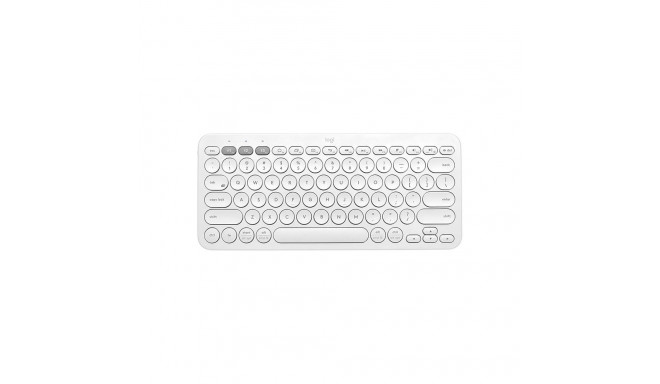 Logitech klaviatuur K380, valge