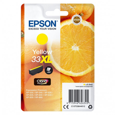 "Epson 33XL yellow NEUE VERPACKUNG"