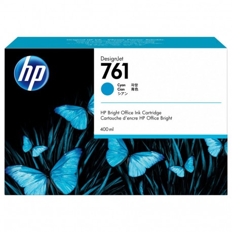"HP 761 Original Tinte cyan Standardkapazitt 400ml 1er-Pack"
