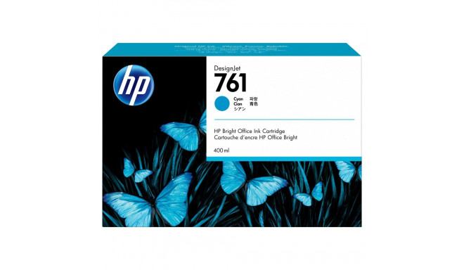 HP 761 originaal tsüaan tint standardmaht 400ml 1 pakk