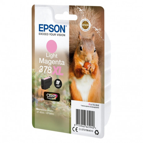 "Epson Tinte 378XL C13T37964010 Hellmagenta bis zu 830 Seiten"