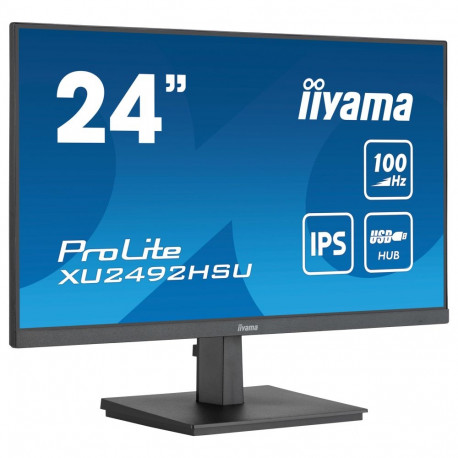 "60,5cm/23,8"" (1920×1080) iiyama ProLite XU2492HSU-B6 16:9 IPS 0,4 ms (MPRT) 100Hz HDMI DisplayPort