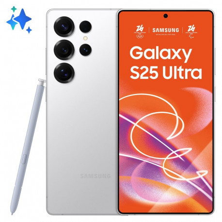 "Samsung Galaxy S25 Ultra 512GB 12RAM 5G EU titanium whitesilver"