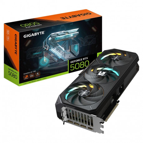 RTX 5080 16GB Gigabyte Gaming OC GDDR7 3 ventilaatoriga
