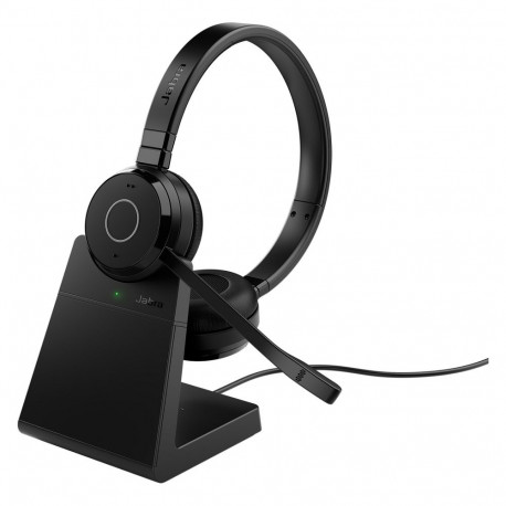 Jabra Evolve 65 TE Link390a UC Stereo koos laadimisjaamaga