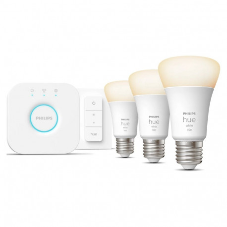 Philips Hue White E27 3-osaline stardikomplekt koos DS 3x1050lm 75W