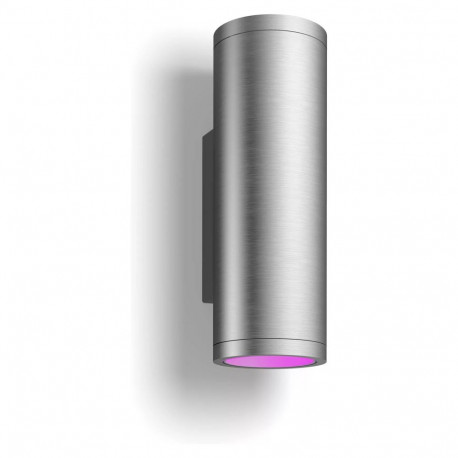 Philips Hue White & Color Ambiance Appear ümmargune roostevabast terasest seinavalgusti 1200lm