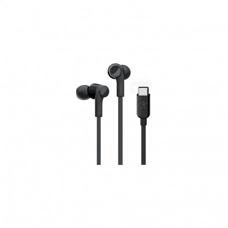 "Belkin Rockstar In-Ear Kopfhörer mit USB-C Connector, schwarz"
