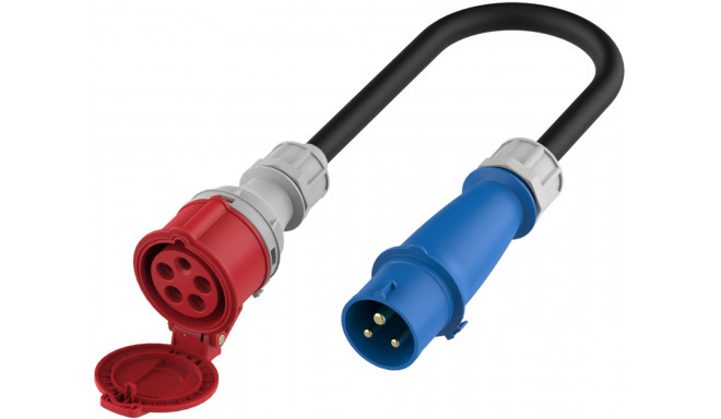 Platinet EV adapter CEE 32A (M) - CEE 32A (F) (EV_A22C7MC)