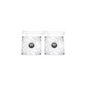 "120mm Thermaltake CT120 Reverse ARGB Sync PC Cooling Fan White 2 Pack"