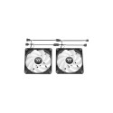 "140mm Thermaltake CT140 Reverse ARGB Sync PC Cooling Fan 2 Pack"