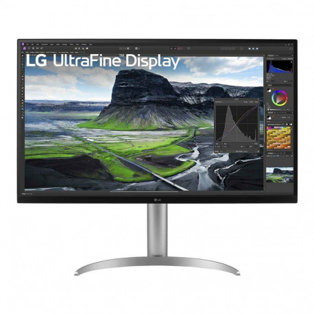 80cm/32" (3840x2160) LG UltraFine 32UQ850V-W 16:9 4K IPS 5ms 60Hz HDR400 HDMI DP USB-C kõlar pivot h