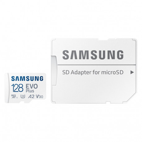 "CARD 128GB Samsung EVO PLUS microsdxc UHS-I U3 inkl. SD Adapter"