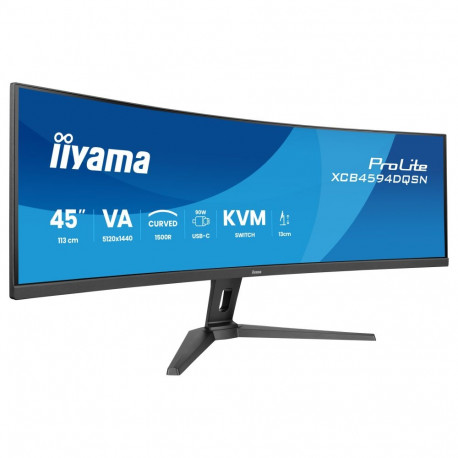 IIYAMA monitor XCB4594DQSN-B1 113cm (44.5") 32:9 2xHDMI+DP+USB-C kumer