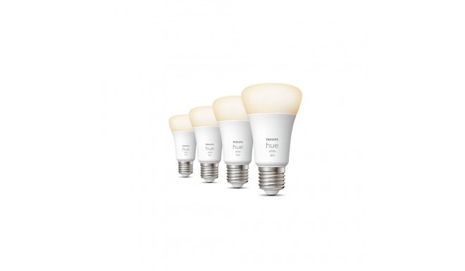 Philips Hue W 9W A60 E27 4pcs pack