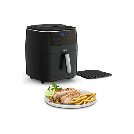 Heißluftfritteuse 3-in-1 Easy Fry Grill & Steam (schwarz, 1.700 Watt, Korb 6,5 Liter)