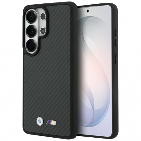 BMW M Kevlar Logo MagSafe Case for Samsung Galaxy S26 Ultra - Black