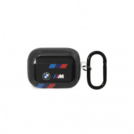 BMW BMAP222SOTK AirPods Pro 2 gen cover black/black Tricolor Stripes