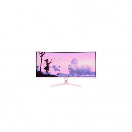 Arozzi Nova 34″ Curved computer monitor 86.4 cm (34") 3440 x 1440 pixels 4K Ultra HD LED Pink