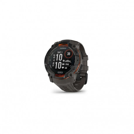 Garmin Instinct 3 Smart Watch 50 mm, Solar, Black with Charcoal Band
