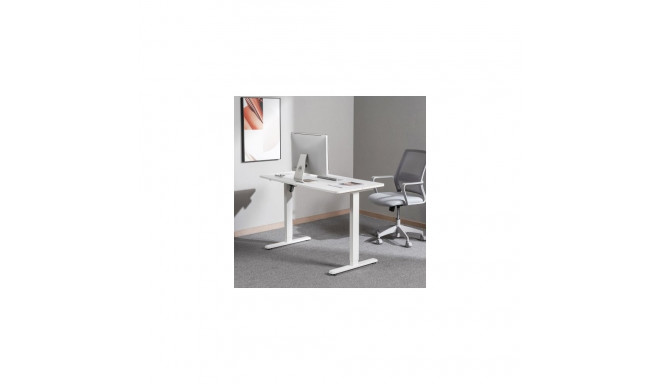 Adjustable Height Table Up Up Frigg White