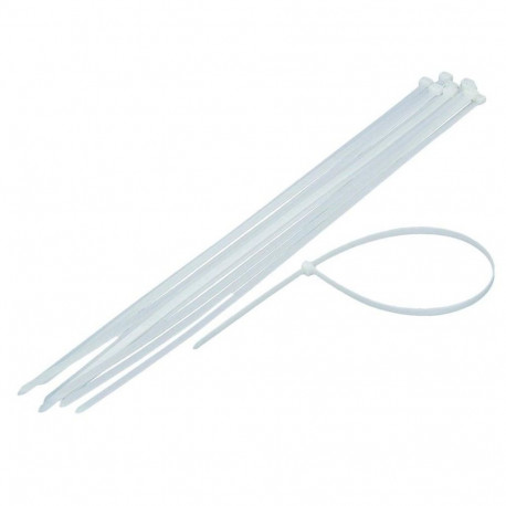 CABLE TIES 4.5X430MM 100PCS WHITE