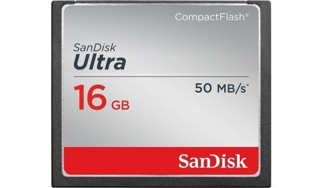 Sandisk карта памяти CF 16GB Ultra 50MB/s
