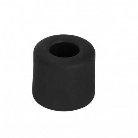 DOOR STOP 24N 30X28MM BLACK 1PCS