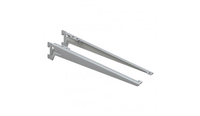 1 PAIR BRACKET ANGLE 280 MM GREY