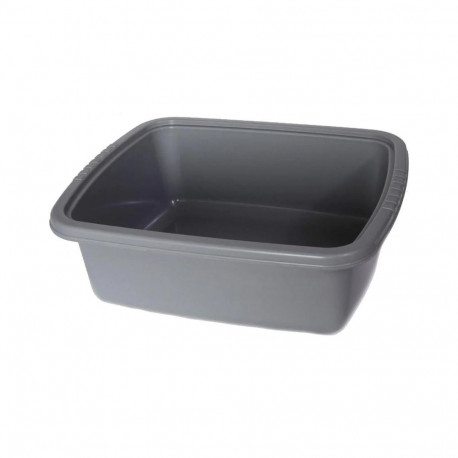 ruudukujuline kauss 9L 34x34x13,5cm kakao