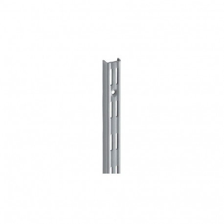 WALL UPRIGHT. DOUBLE SLOT 1495 MM GREY
