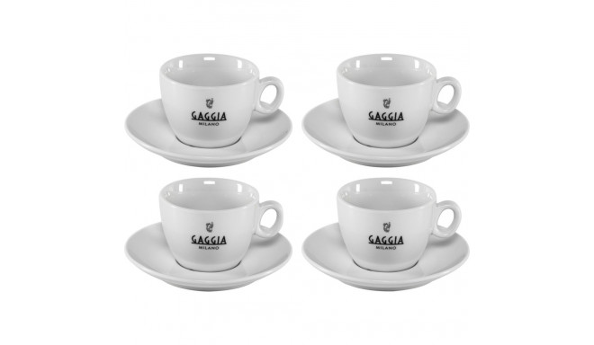 Gaggia Milano Cappuccinotassen Set 4 Stück