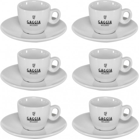 Gaggia Milano Espressotassen Set 6 Stück