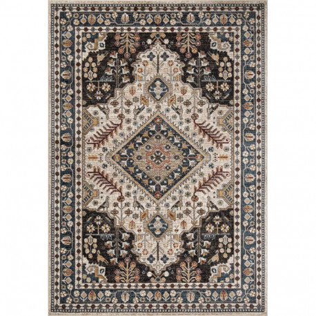 Carpet DARLY-4, 160x230cm, blue/beige