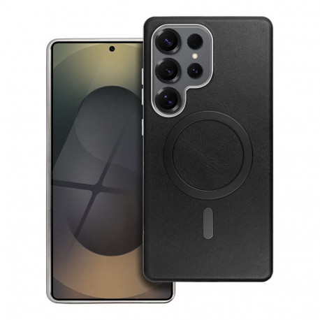 Case for Samsung A37 Gentleman Mag Cover compatible with MagSafe black