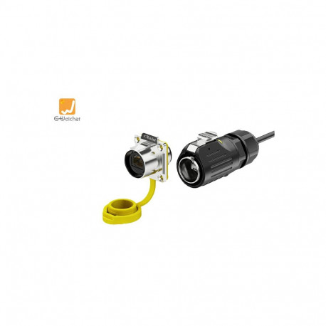 EW-LP24S-RJ45 IP67 waterproof connector without cable