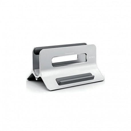 Gravity holder stand for MacBook silver