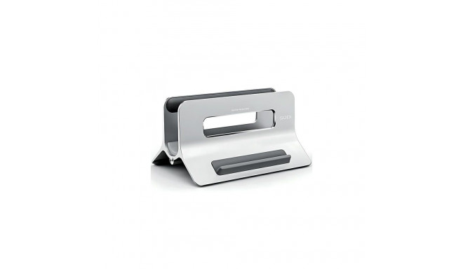 Gravity holder stand for MacBook silver