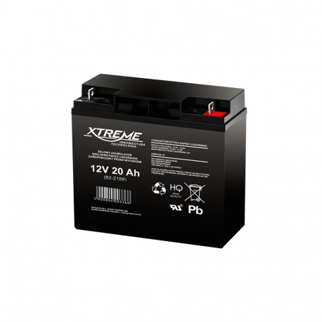 82-218# Akumulator żelowy 12v 20ah xtreme 183x165x72_5