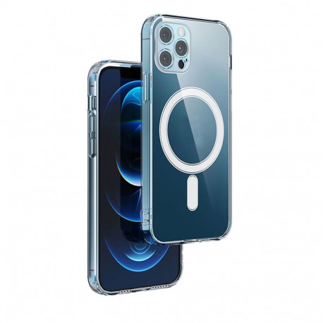 Anti Shock 1,5 mm Mag case for iPhone 17 6,3" transparent camera protection