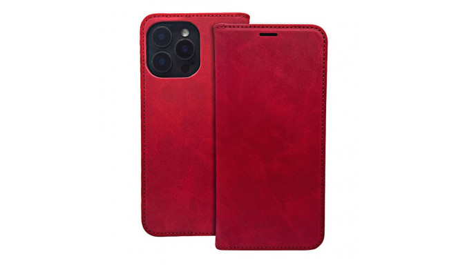 Smart Suede case for iPhone 17 Pro 6,3" red